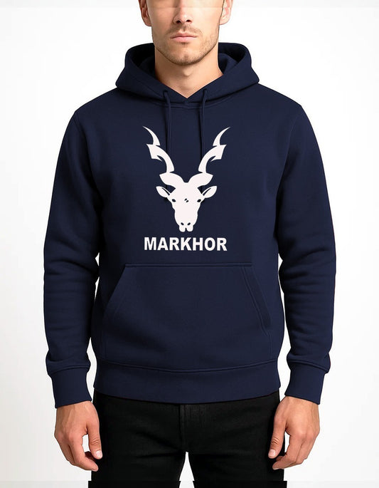 Men's Classic MARKHON PRINT Hoodie with Kangaroo Pocket