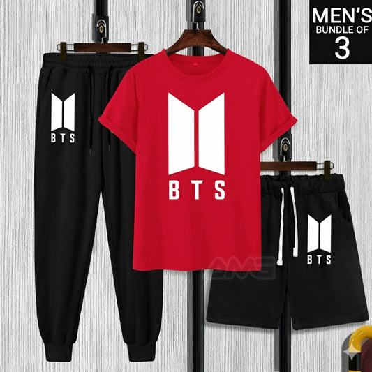 Boys' & Men's 3-in-1 BTS Printed Tracksuit