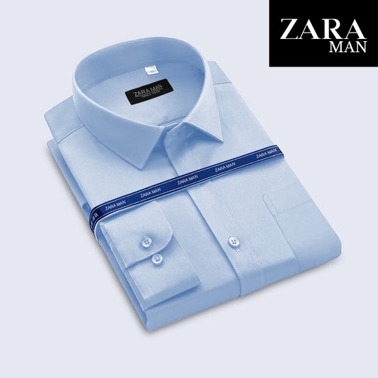 Men's Full Sleeves Pure Cotton Shirt – Formal & Casual All Season Wear | Stylish Dress Shirt for Men