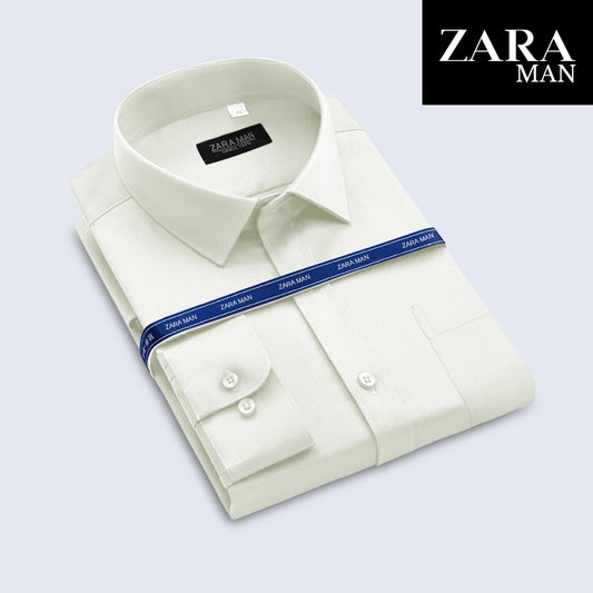 Men's Full Sleeves Pure Cotton Shirt – Formal & Casual All Season Wear | Stylish Dress Shirt for Men