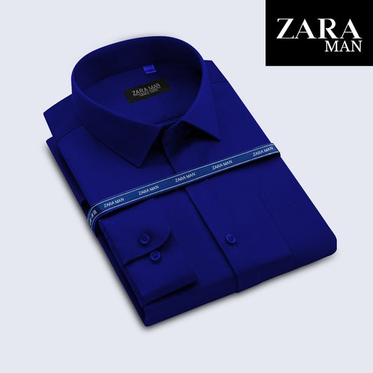 Men's Full Sleeves Pure Cotton Shirt – Formal & Casual All Season Wear | Stylish Dress Shirt for Men