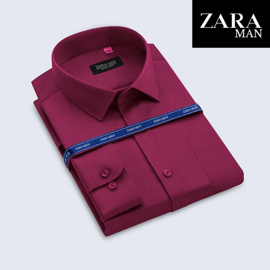 Men's Full Sleeves Pure Cotton Shirt – Formal & Casual All Season Wear | Stylish Dress Shirt for Men