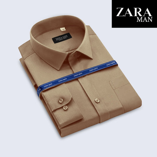 Men's Full Sleeves Pure Cotton Shirt – Formal & Casual All Season Wear | Stylish Dress Shirt for Men