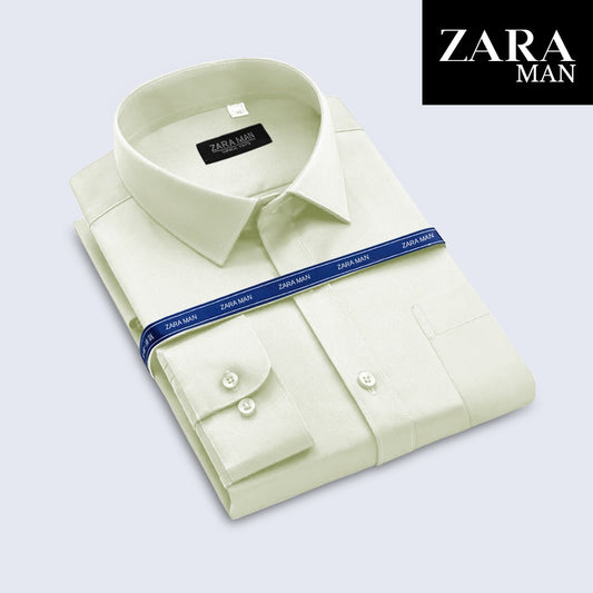 Men's Full Sleeves Pure Cotton Shirt – Formal & Casual All Season Wear | Stylish Dress Shirt for Men