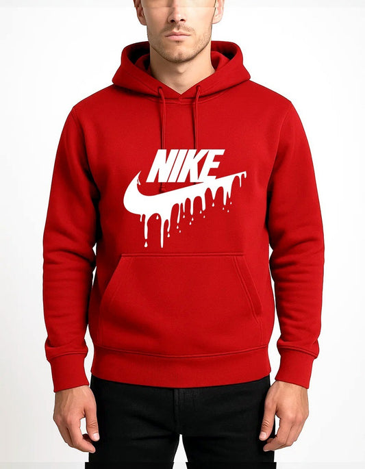 Men's Classic NIKE PRINT Hoodie with Kangaroo Pocket