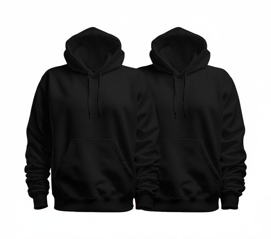 pack of 2 couple hoodie  Pullover Hoodie with Kangaroo Pocket